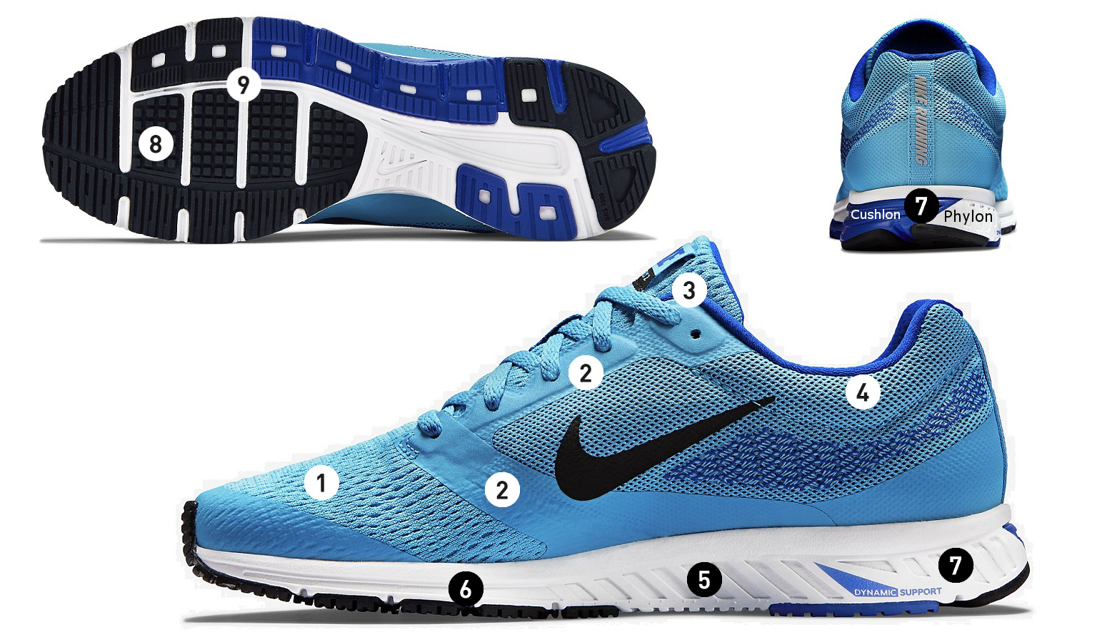 Chaussures de Running Nike AIR ZOOM FLY 2 N.C. | Alltricks.fr